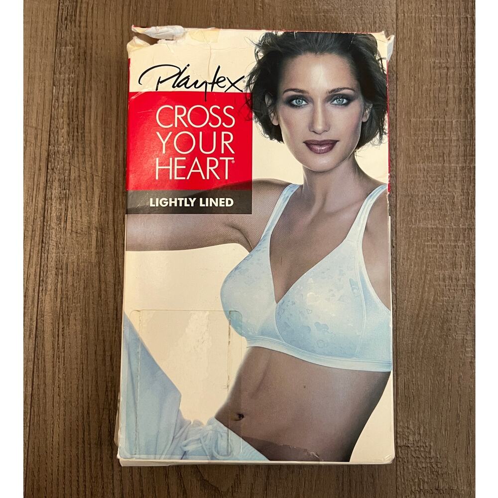 NOS Vintage Playtex Cross Your Heart Lightly Lined Bra